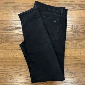 COPY - Rag & Bone Fit 1 Extra Slim Black Jeans